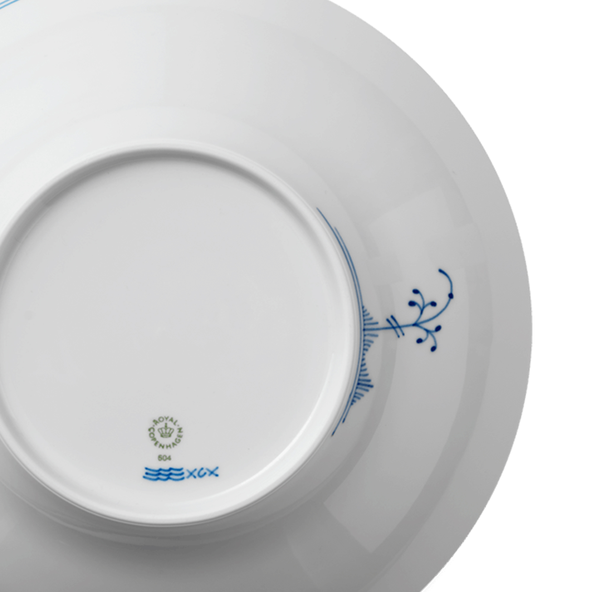 Zoom billed af Blå Elements Dyb tallerken 25 cm